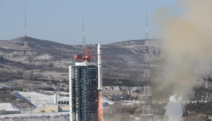 China launches 14 new satellites