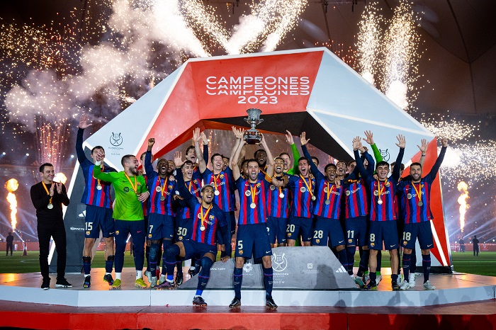 Barcelona thrash Real Madrid in final to win Spanish Super Cup