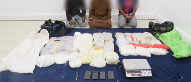 Three arrested for illegal entry, smuggling drugs into Oman