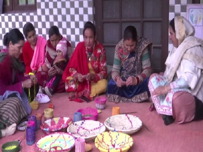 Women in remote areas of J-K's Rajouri get handicraft training under NRLM scheme