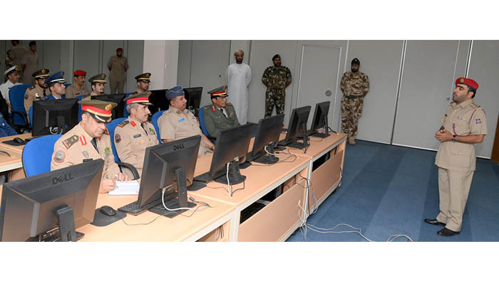 Saudi military delegation visits Oman's Joint Command and Staff College