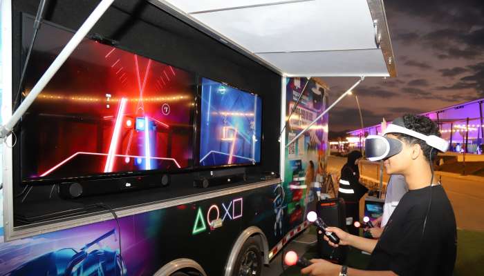 Did you visit the Gaming Hub at Muscat Nights?