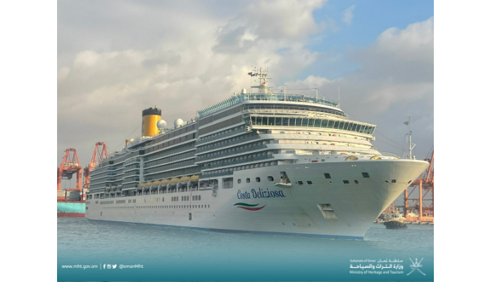 Salalah welcomes cruise ship with over 2000 passengers
