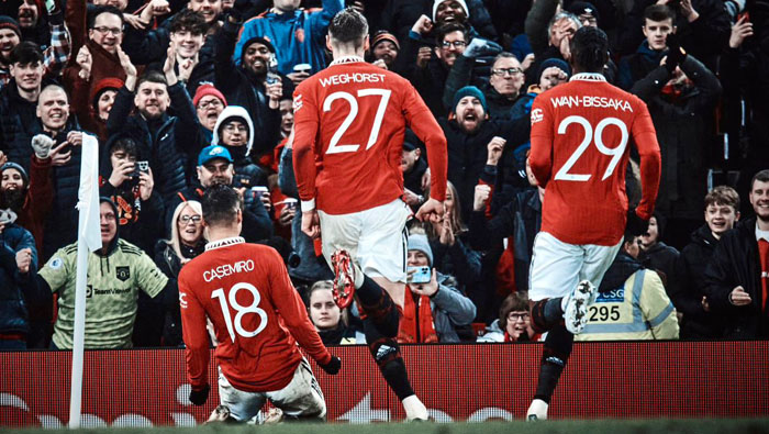FA Cup: Casemiro's brace sends Manchester United into fifth round