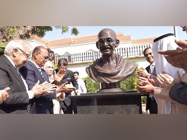 UAE Minister unveils bust of Mahatma Gandhi in Dubai, calls India 'close friend'