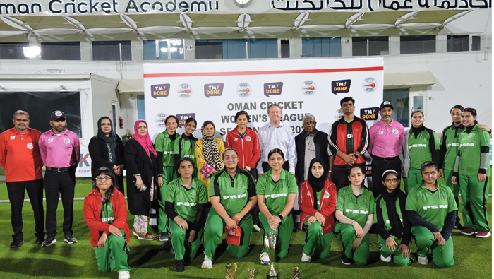 Pakistan School Muscat Women’s team claims championship