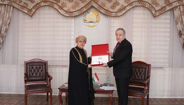 His Majesty sends written message to President of Tajikistan