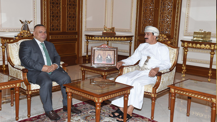 Royal Office Minister receives Iraqi Ambassador