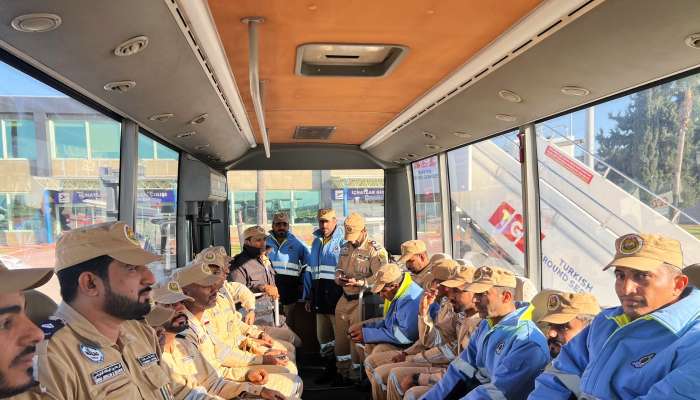 Oman's National Search and Rescue Team arrives in Turkey