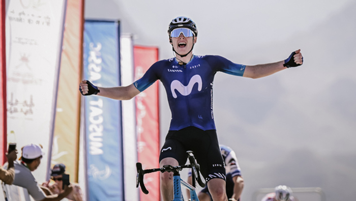 Jorgenson wins third stage of Tour of Oman