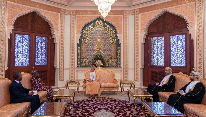 بالصور..جلالة السلطان يستقبل المديرة العامة لمنظمة التجارة العالمية