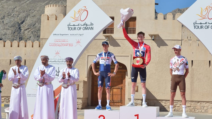 Matteo Jorgenson clinches Tour of Oman title after epic showdown on Jabal  Al Akhdar