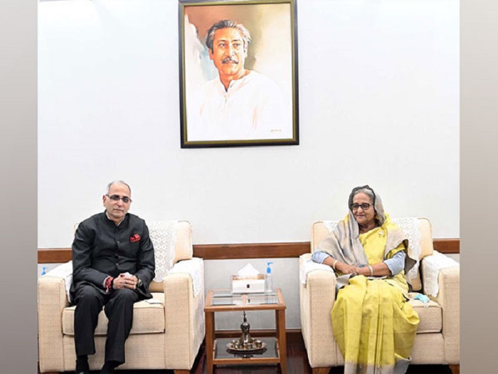 印度外交秘书符合孟加拉国总理谢赫·哈西娜,重申印度支持的经济伙伴关系
