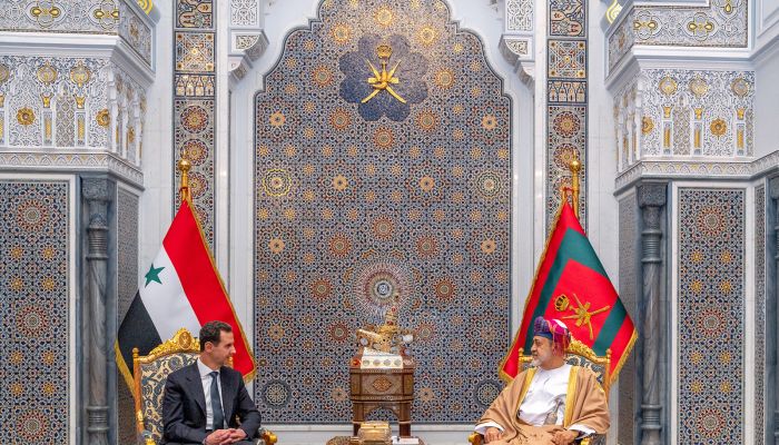 الرئيس السوري يختتم زيارته لسلطنة عمان بعد لقاء جلالة السلطان المعظم
