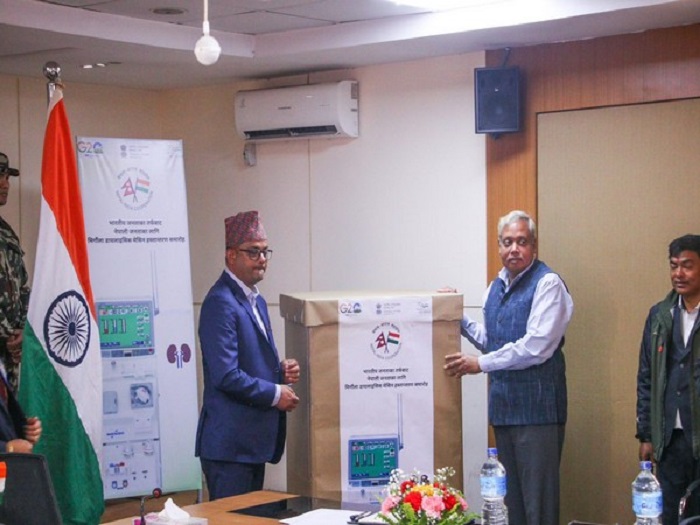 India donates first tranche of 20 kidney dialysis machines to Nepal
