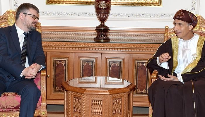 السّيد فهد يستقبل نائب رئيس الوزراء ورئيس المجلس التشريعي السلوفاكي