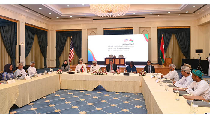 Oman and US stress the importance of boosting trade