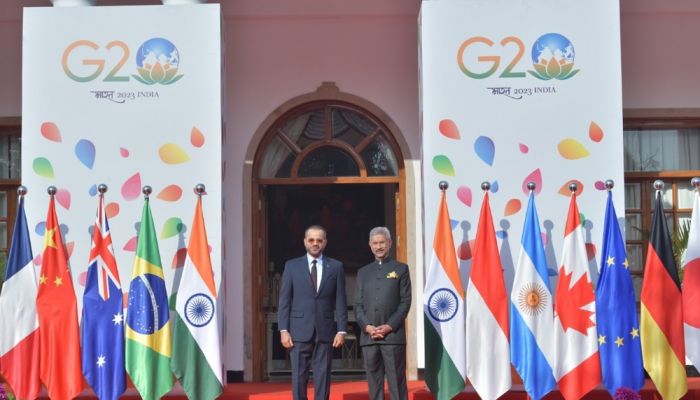 سلطنة عُمان تشارك في اجتماع وزراء خارجية مجموعة العشرين في نيودلهي