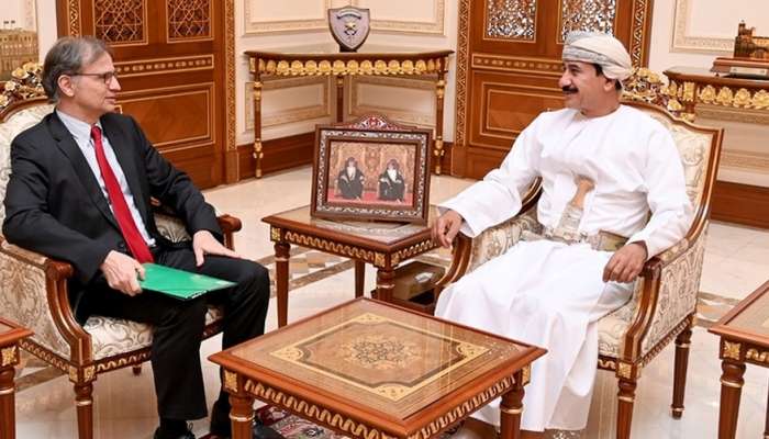 Minister of the Royal Office receives Ambassador of Austria to Oman