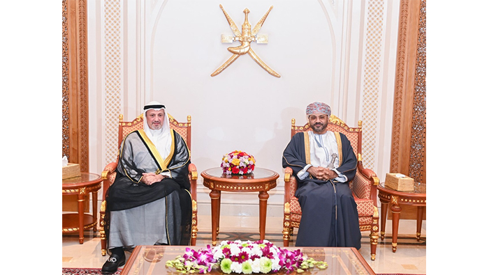 Sayyid Badr receives Foreign Minister of Kuwait