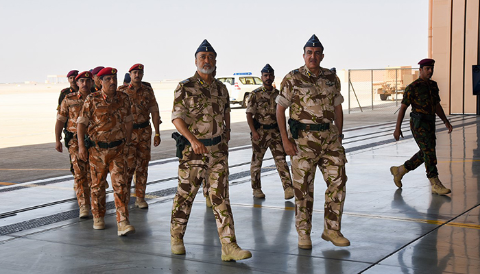 HM pays Royal visit to RAFO’s Adam Air Base