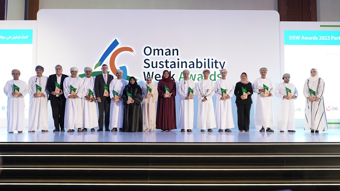 be'ah awards outstanding sustainability initiatives at Oman Sustainability Week 2023