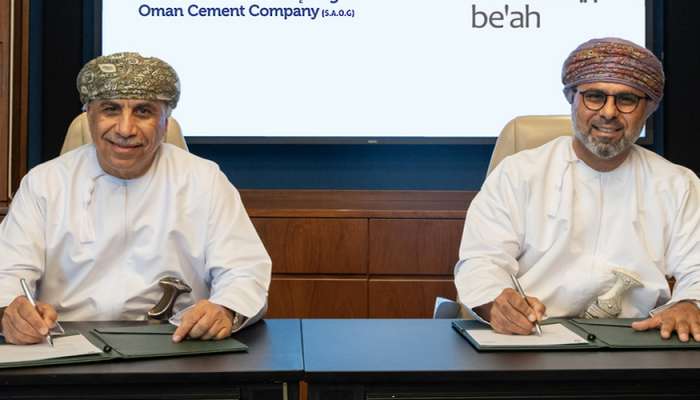 be’ah inks MoU with Oman Cement Company