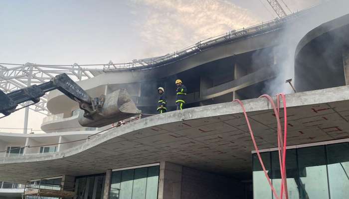 Fire at hotel under construction doused in Muscat