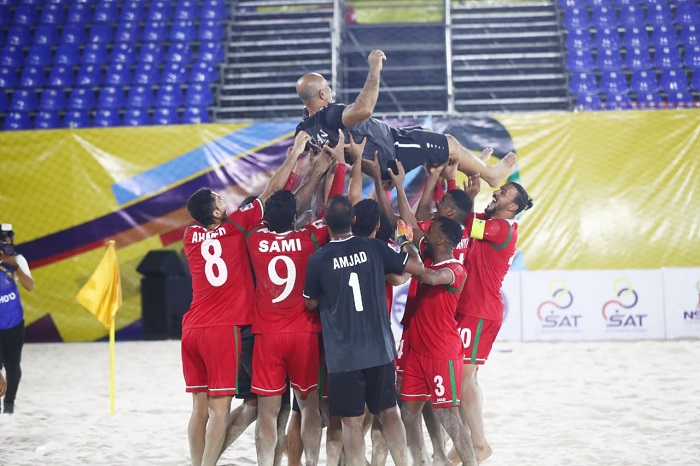 Oman go on rampage against China to storm into Asian Beach Soccer Cup semi-finals