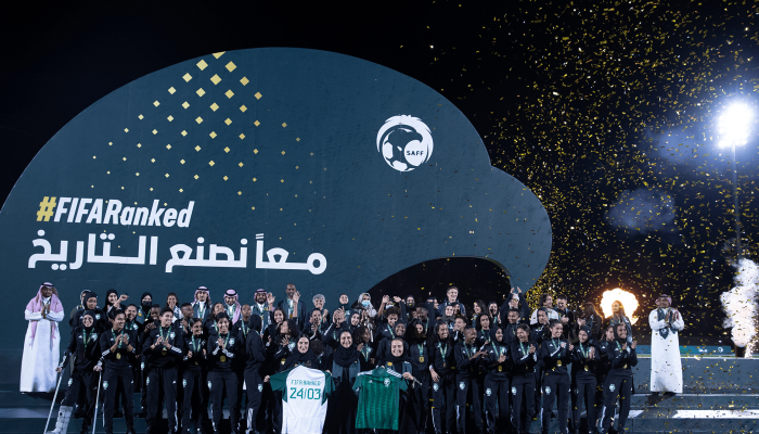 Historic moment for women’s football in Saudi Arabia