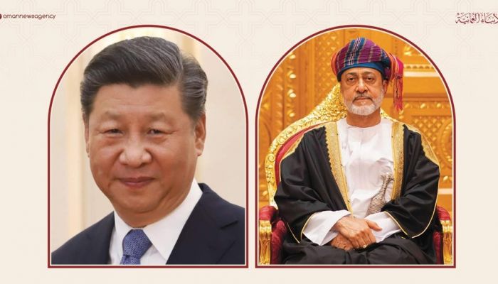 جلالةُ السُّلطان يتلقّى برقية شكر من الرئيس الصيني