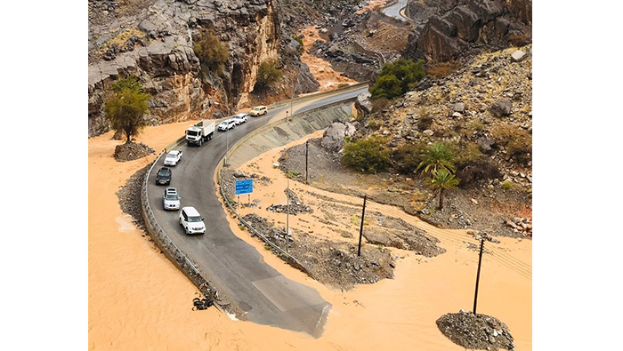 Several rescued as heavy rains lash across Oman
