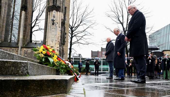 King Charles honors Allied bombing victims in Hamburg