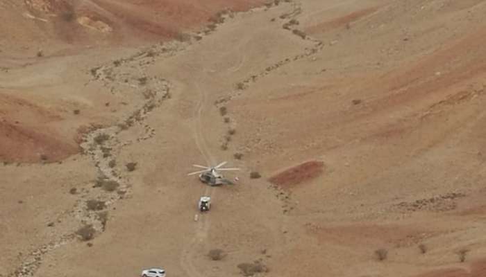 Royal Oman Police rescues citizen who fell from mountain