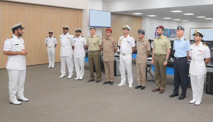 Italian military official visits NDC, MSC in Oman