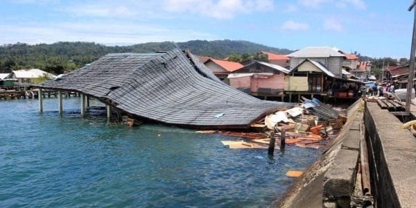 زلزال بقوة5.2 درجة يضرب سواحل إندونيسيا