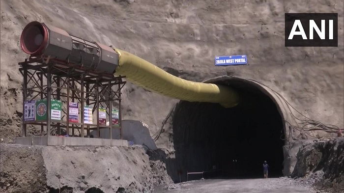 Work on India's Zojila tunnel in full swing, to be complete by December 2026 - Times of Oman