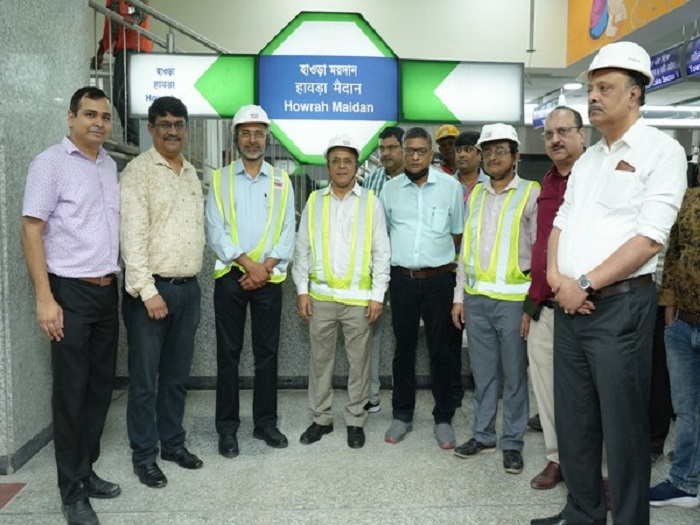 Kolkata Metro creates history as first rake runs under river Hooghly in India