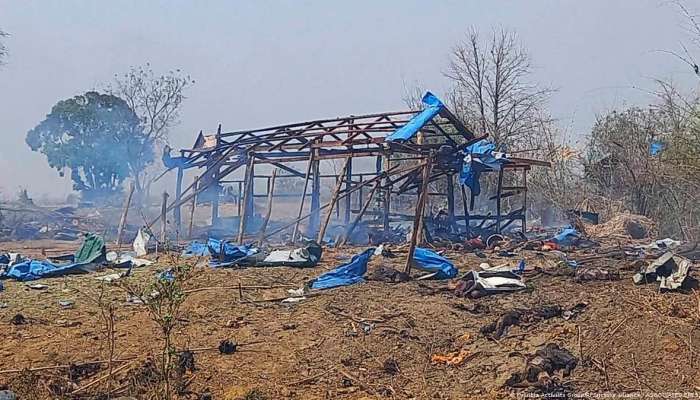 Myanmar air attack kills at least 170, witnesses say