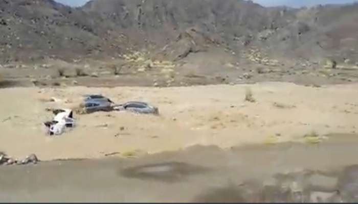 Vehicles washed away as heavy rains hit Oman