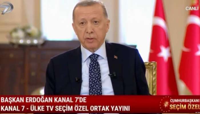 Türkiye的Erdogan在直播电视上生病后取消活动bob体育打彩票