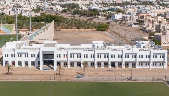 State-of-the-art housing complex and technical building for football players almost ready