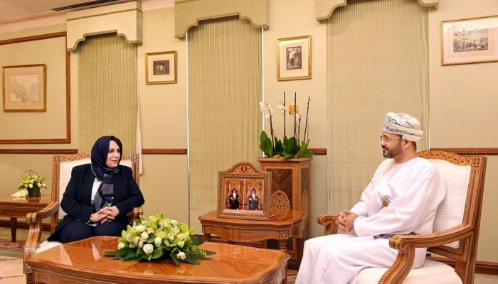 وزير الخارجية يستقبل السفيرة الليبية المعتمدة لدى سلطنة عُمان