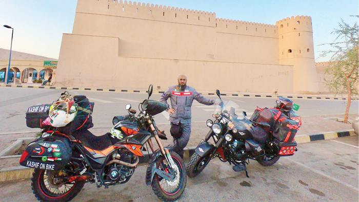 Pakistani bikers bowled over by Oman’s tourist attractions