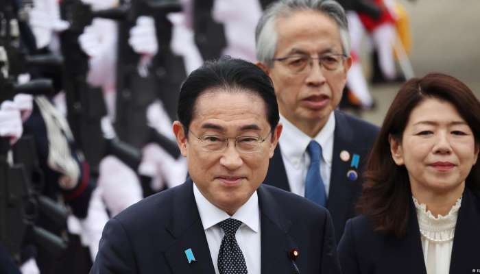 Japan's Kishida arrives in South Korea to deepen ties