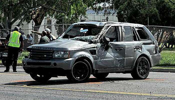 US: Seven killed after car drives into crowd outside migrant shelter in Texas