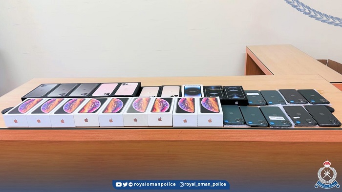 Two arrested for stealing mobiles across Oman