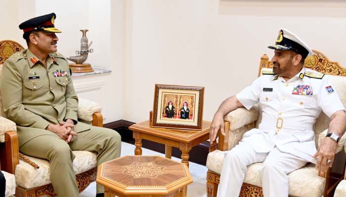 SAF Chief of Staff receives Pakistani Army’s Chief of Staff