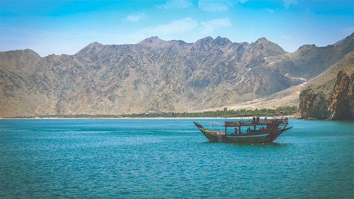 Stunning landscapes, crystal clear waters of Dibba