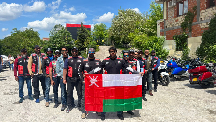 Promoting Oman in Europe: 14 bikers on trip to 14 countries